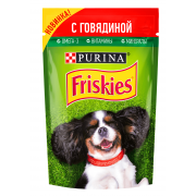 Friskies влажный корм для собак с говядиной, 85 г